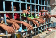 overcrowding of prisoners in jails