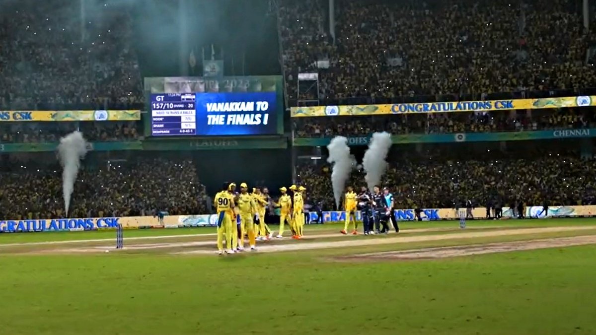 IPL 2023: Chennai Super Kings enter IPL final for the 10th time, Gujarat Titans to play second qualifier