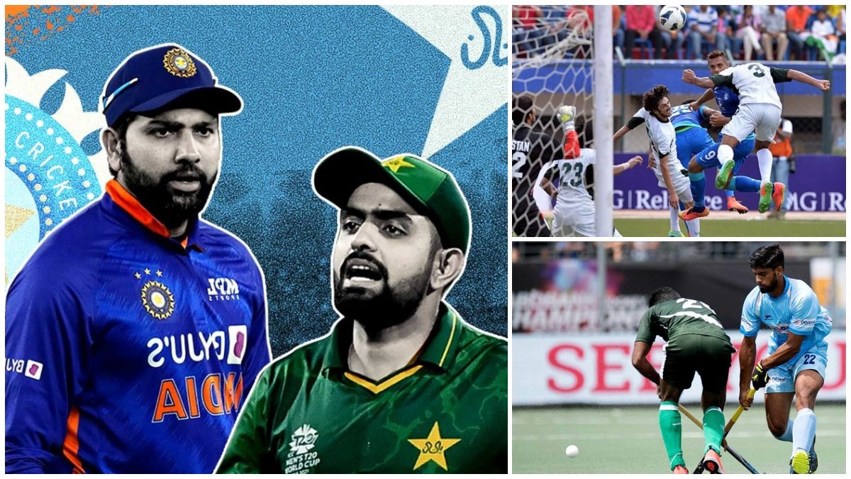 Controversy over cricket not in other sports, what kind of sports relationship between India and Pakistan?