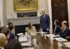 Joe Biden holds meets CEOs