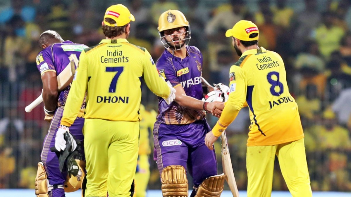 KKR remains in playoffs by defeating Chennai by six wickets