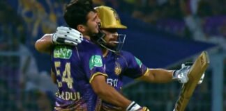 Kolkata Knight Riders beat Punjab Kings