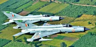 MiG-21 fighter
