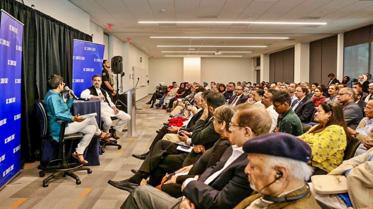 Rahul Gandhi US tour: Interacts with activists, academics, and civil society at University of California