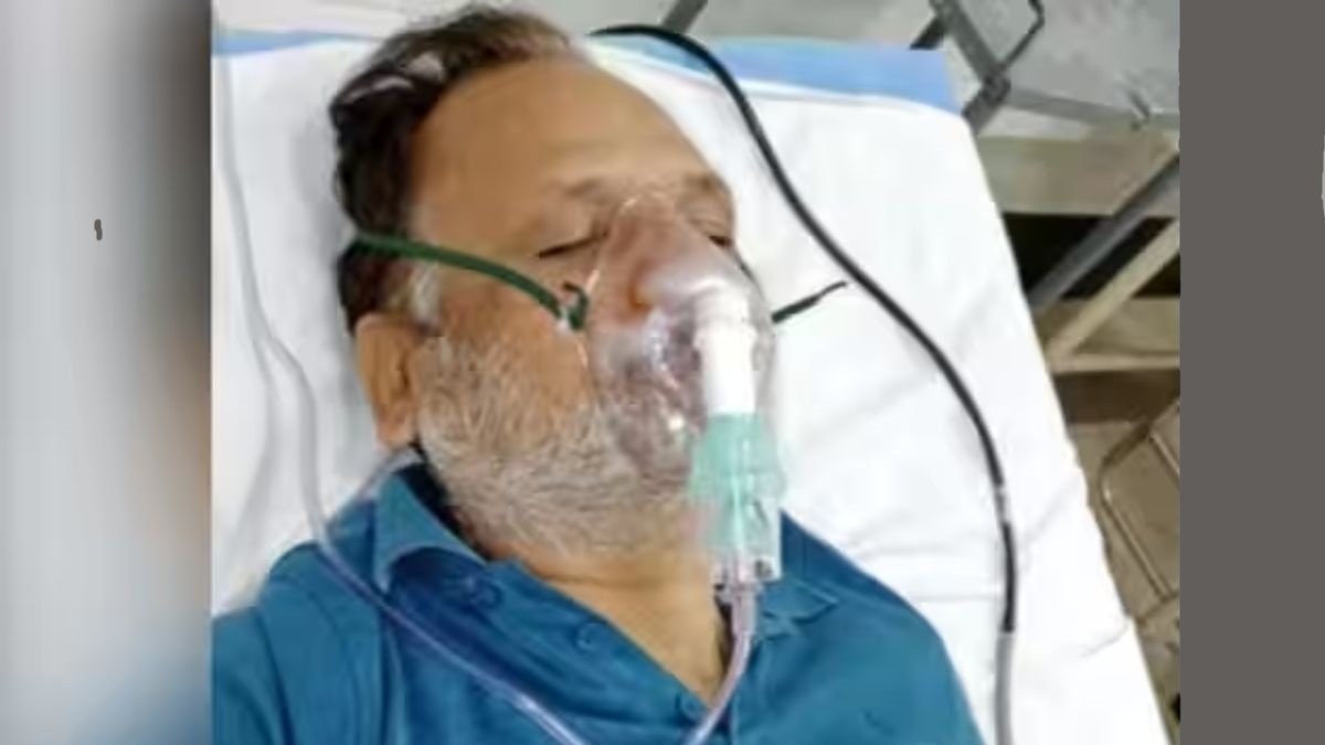 Former Delhi Health Minister Satyendar Jain’s condition worsens after falling in Tihar Jail’s bathroom