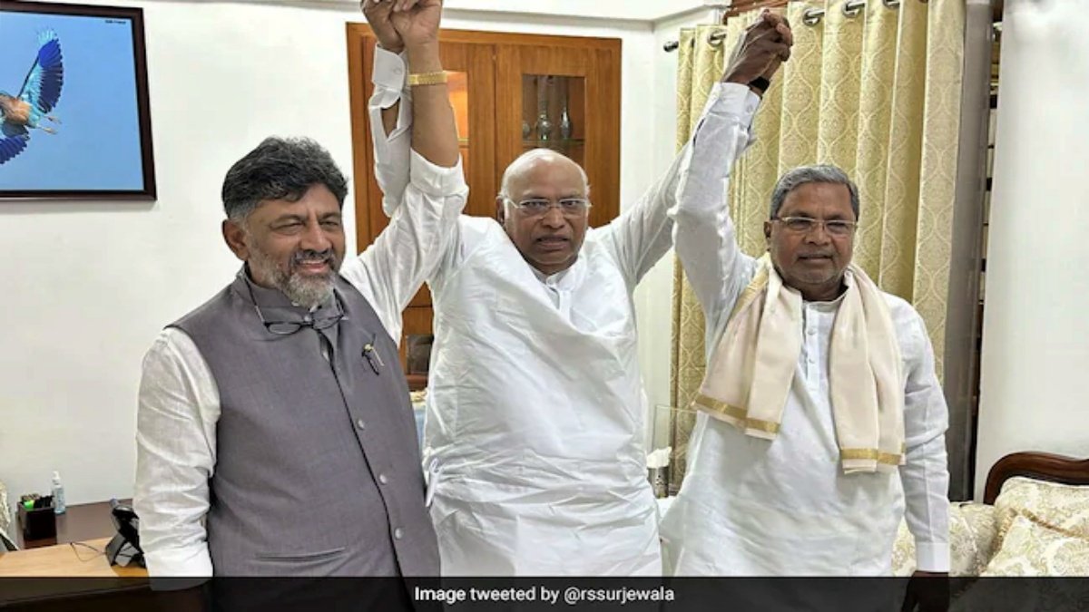 Siddaramaiah will be Chief Minister of Karnataka, DK Shivakumar Deputy CM, formal announcement