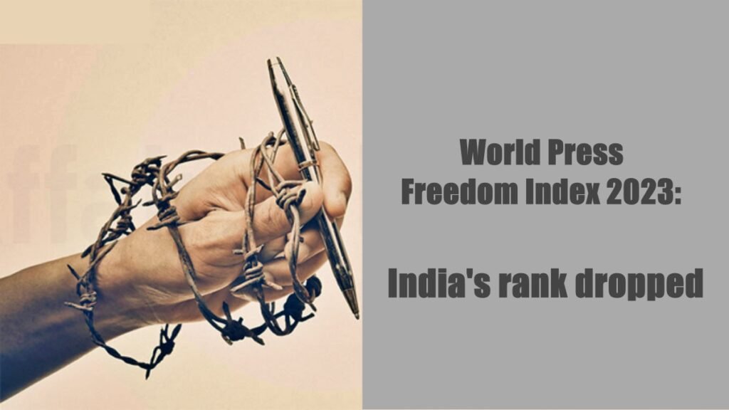 World Press Freedom Index 2023