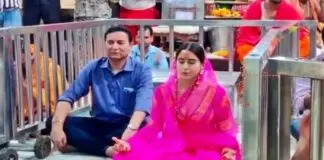 sara ali khan at Ujjain