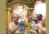 Chennai Super Kings team management performed special worship of IPL 2023 trophy in Tirupati temple, watch video tirupati-IPL trophy