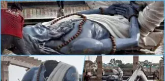 Heavy rain with storm in Ujjain, many idols of ‘Mahakal Lok’ damaged, entry closed for now ujjain mahakal lok damage