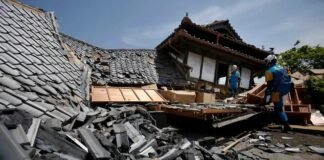 6.2-magnitude quake at Hokkaido
