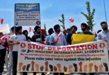 Indian students facing the threat of deportation