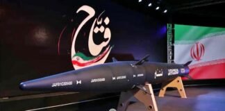 Iran Develops Hypersonic Missile Fattah