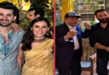 Karan Deol and Drisha Acharyas pre-wedding function