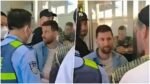 Police detained Lionel Messi at Beijing airport