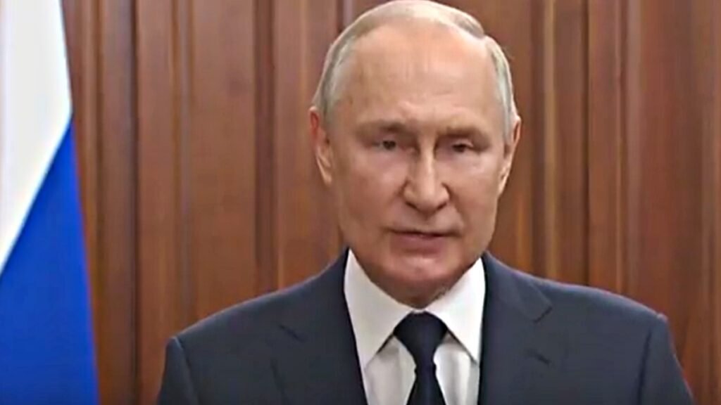 Putin addressed Russia