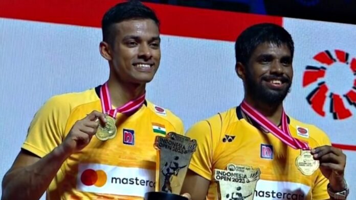 Satwik-Chirag won Indonesia Open title