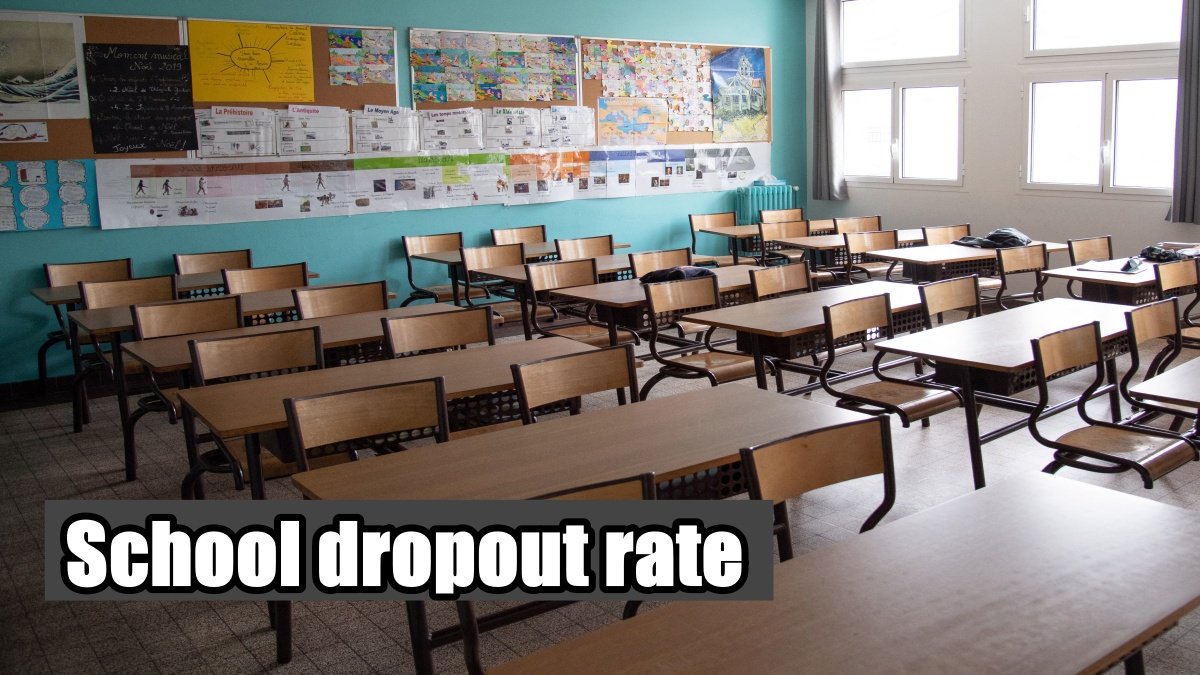 School dropout rate at the secondary level was higher than the national average In 7 States
