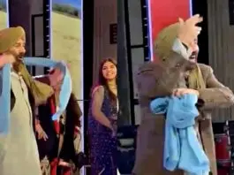 Sunny Deol became Tara Singh and danced tremendously