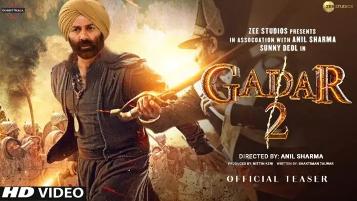 Teaser of Gadar 2 Teaser of Gadar 2
