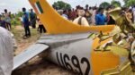 Trainer aircraft of IAF crashes in Karnataka