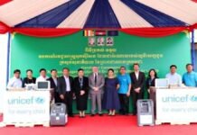 UNICEF donates 7 mln USD medical equipments in Cambodia