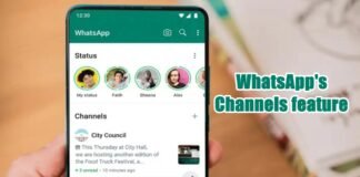 WhatsApps Channels feature
