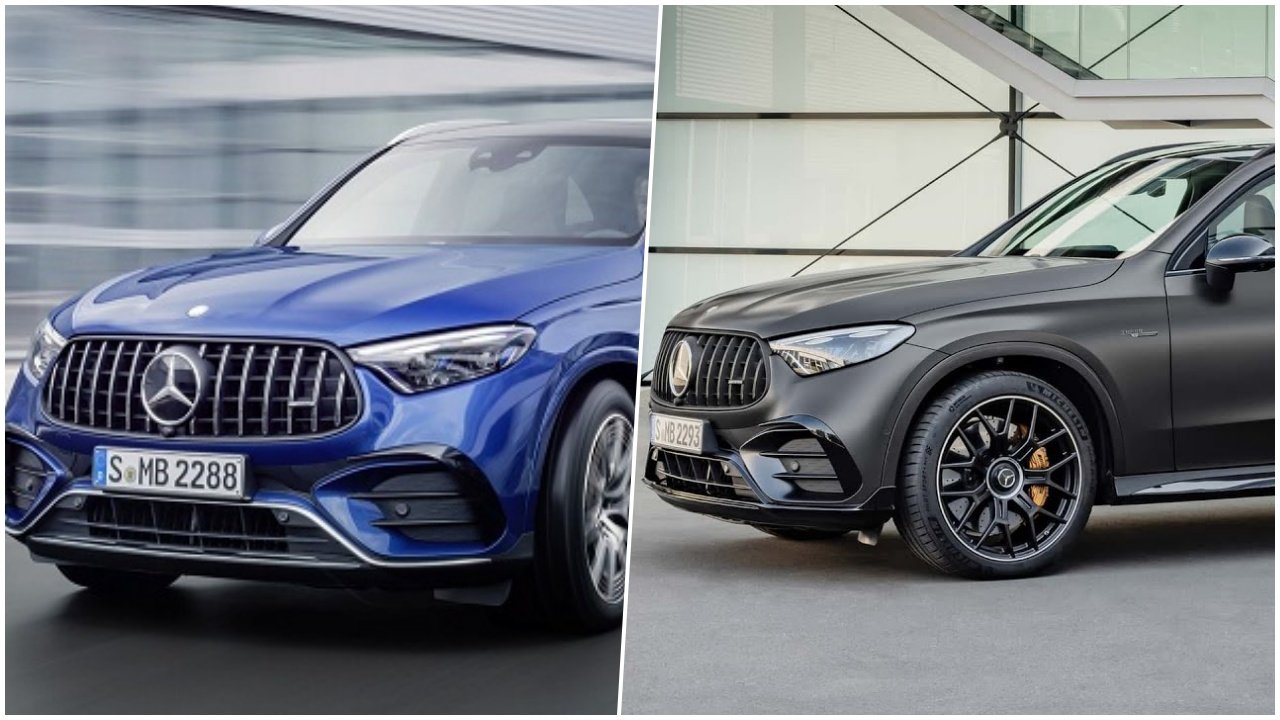 Mercedes-Benz Debuts Two New SUVs with Electric Boost: AMG GLC 43 and GLC 63 S E