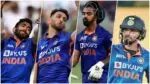 Injured Indian cricketers