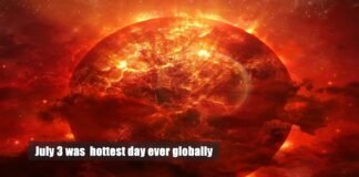 July 3 was hottest day ever globally