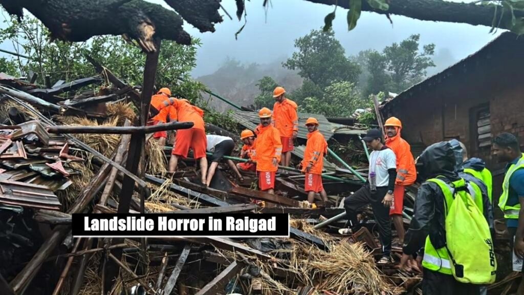 Landslide Horror in Raigad