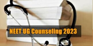 NEET UG Counseling 2023