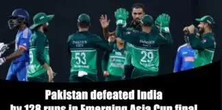 Pakistan defeated India
