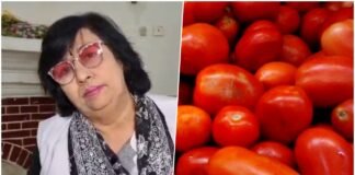 Pratibha Shukla on tomato prices