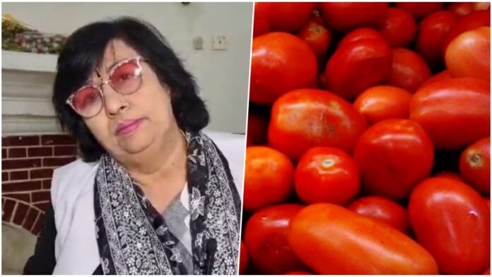 Pratibha Shukla on tomato prices