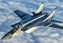 Russian fighter plane MiG-31