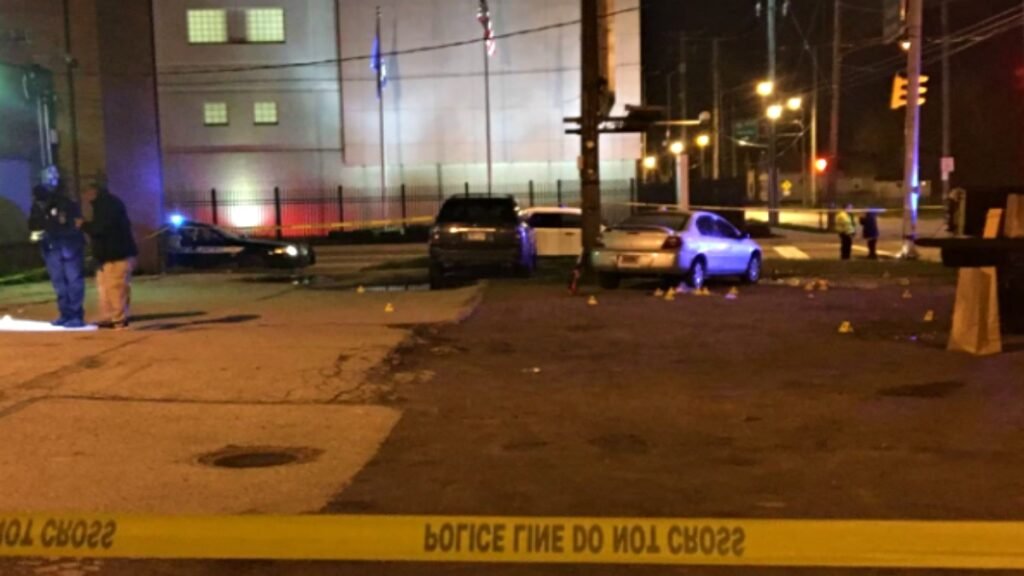 Shooting in nightclub in Cleveland city