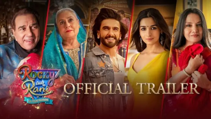 Trailer of Rocky and Ranis love story