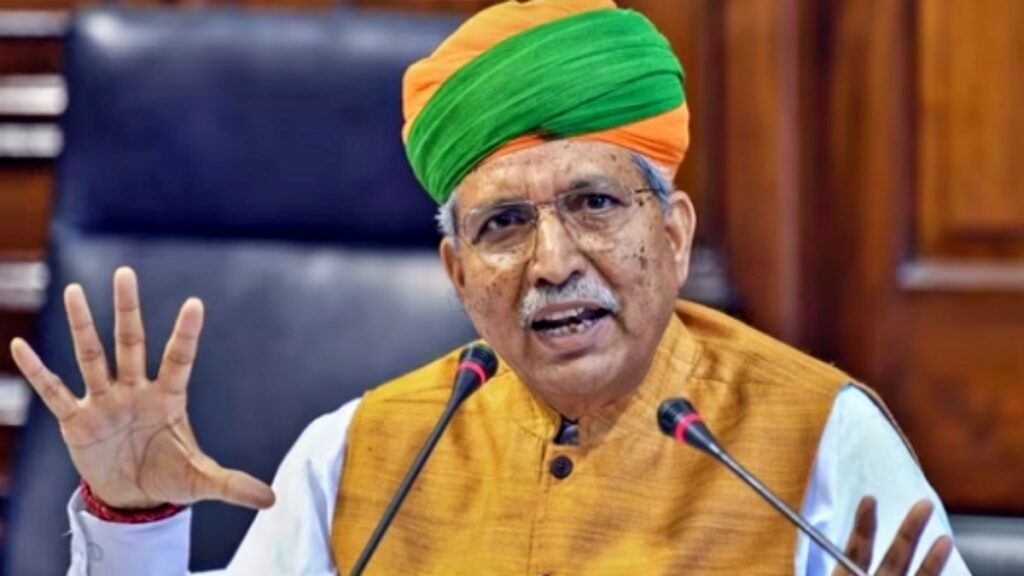 Union Law Minister Arjun Ram Meghwal