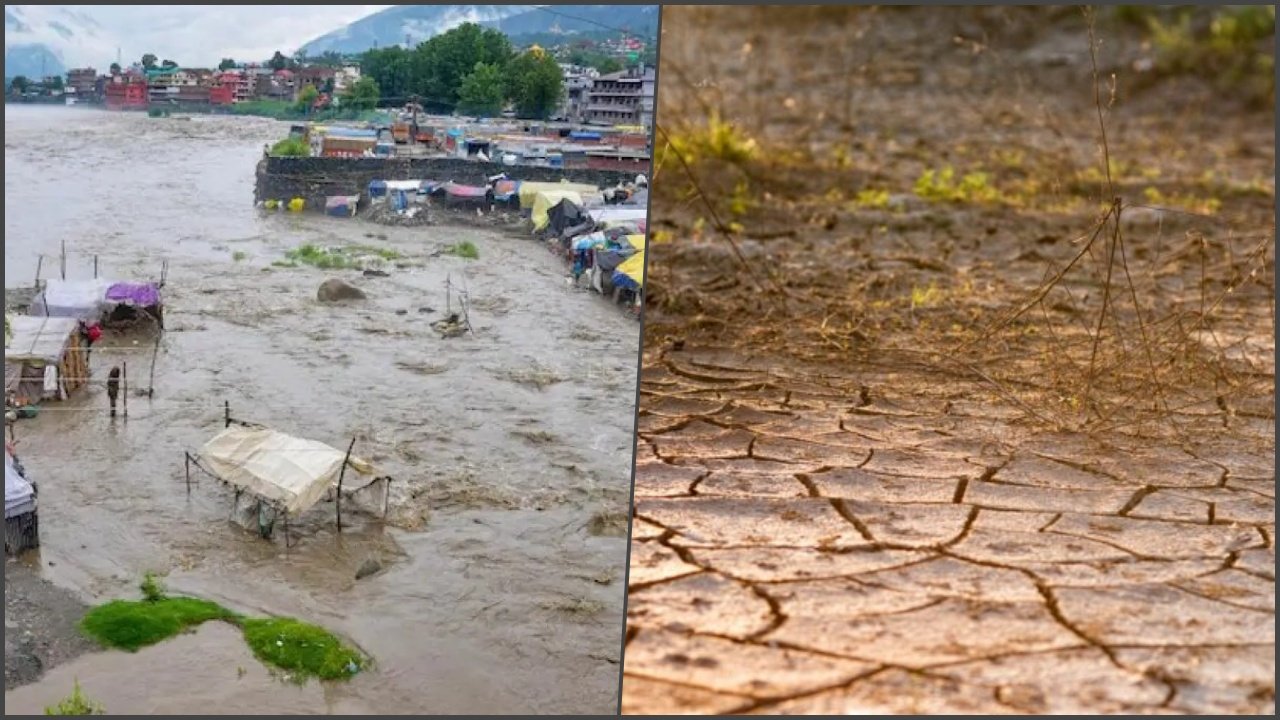Outcry due to rain and flood in North India, but drought hit 12 states