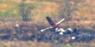 plane crash in California
