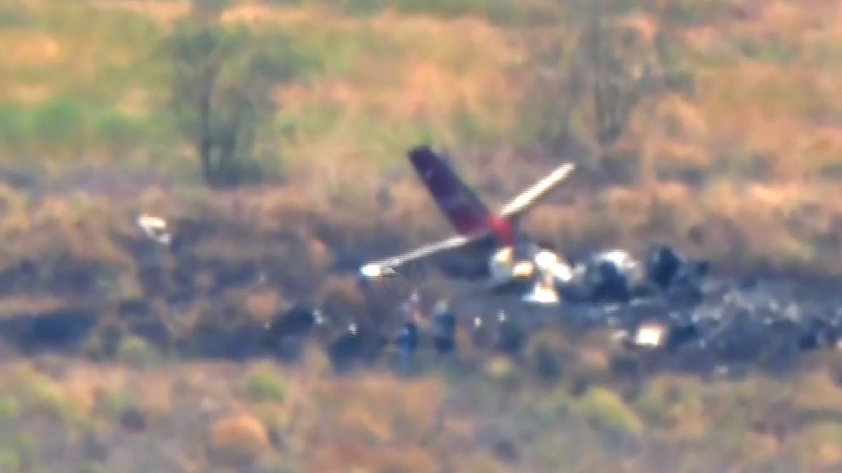 Terrible plane crash in California, all 6 passengers died