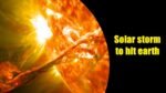 solar storm to hit earth