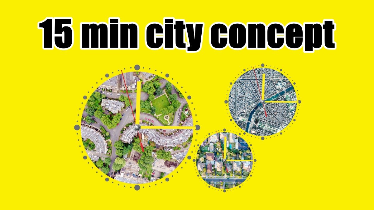 What is 15 min city concept, and how the world is adopting it?