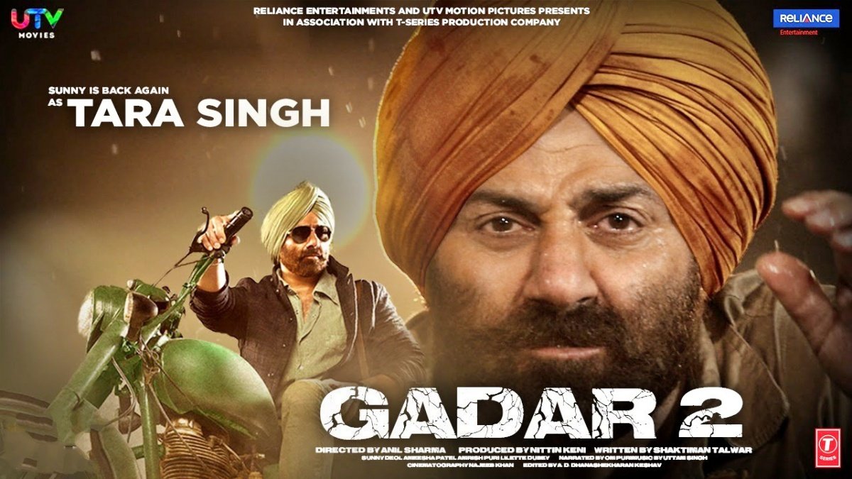 Gadar 2  nearing 400 crores on its 11th day. It is second highest-grossing Hindi film of 2023 so far