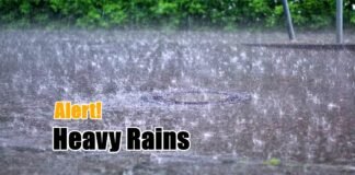 Heavy rains