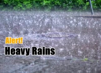 Heavy rains