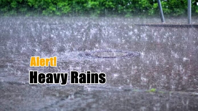 Heavy rains