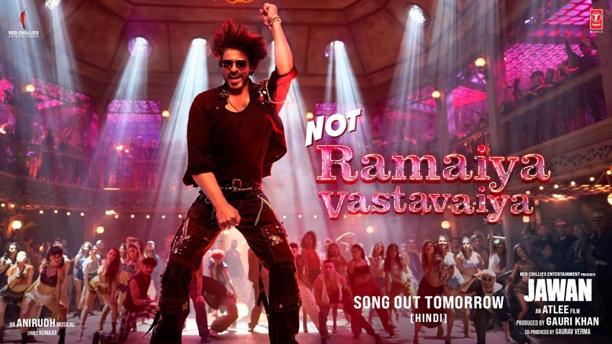 Shah Rukh Khan and Nayantara Groove to Not Ramaiya Vastavaiya from Jawan, watch the video