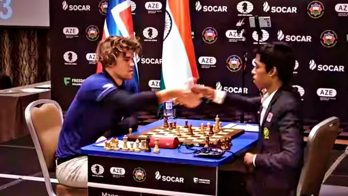 Magnus Carlsen won the FIDE World Cup title, Praggnanandhaa runner-up